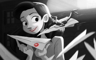 Pixar Shorts: Paperman (2012)